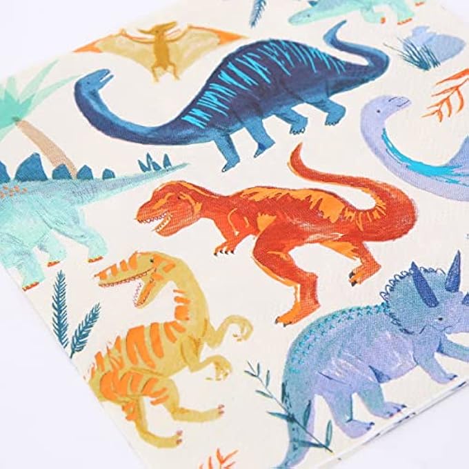 DINOSAUR KINGDOM LARGE NAPKINS - Image 2